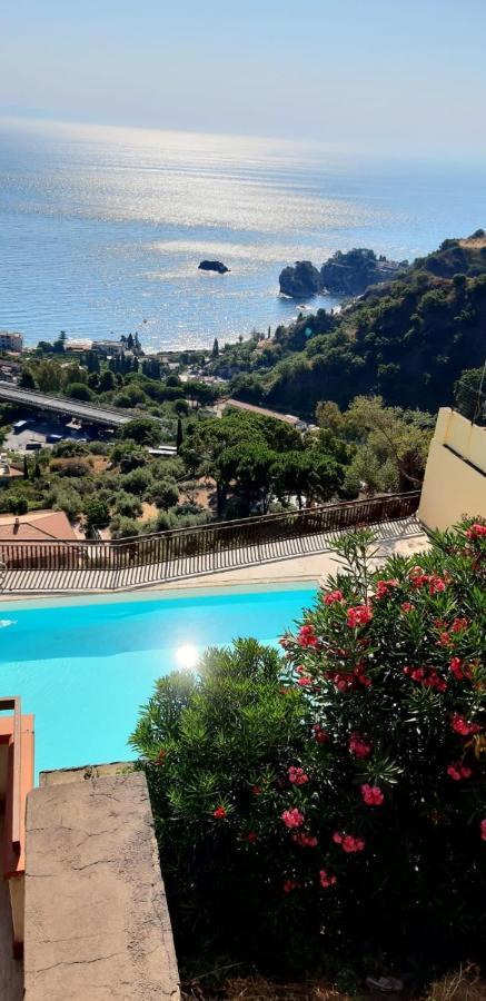 Taormina Panoramic Seaview Apartment ภายนอก รูปภาพ